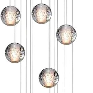 GRA51463 Chandelier 16 Lights Raindrop Staircase