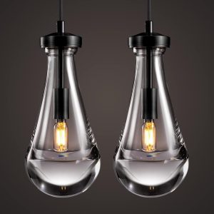 GRA51457 Raindrop Interior Chandelier Including