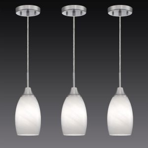 GRA51448 Handblown Adjustable Brushed Hanging