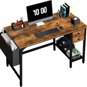 GRA51492 Small Desk Drawers Computer Desk