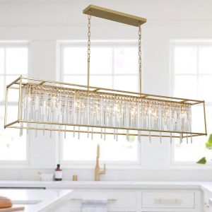 GRA51469 Rectangular Chandelier Industrial Chandeliers
