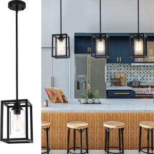GRA51451 Lighting Farmhouse Chandelier Adjustable