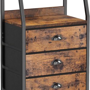 GRA51495 Nightstand Organizer Vertical Furniture Desk