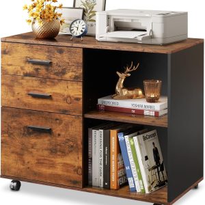 GRA51485 Lateral Cabinet Printer Storage Desk