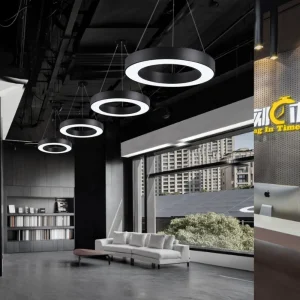 GRA51497 50mm 75mm led gold hollow circle