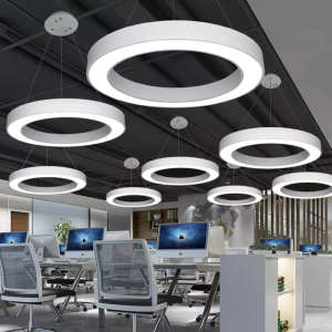 GRA51498 60W Aluminum Profile Interior Designer Round Pendant Lamp